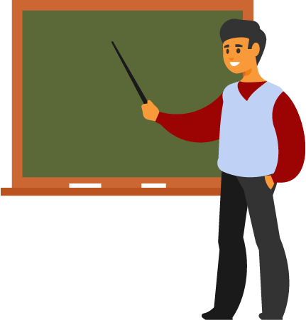 Educator Explaining in Classroom