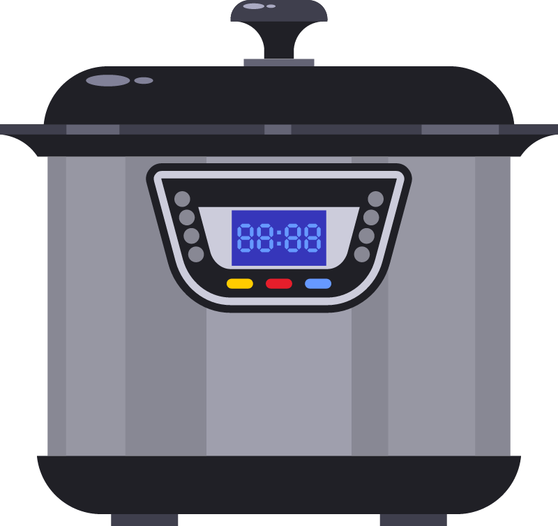 Electric Cooker with Digital Display