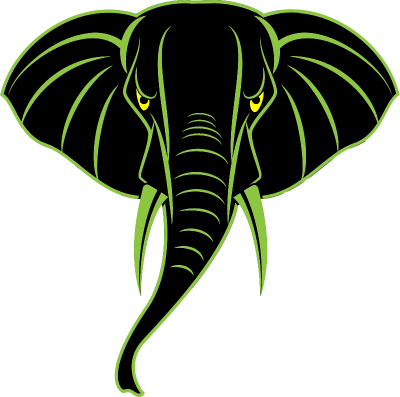 Elephant Head Logo Design