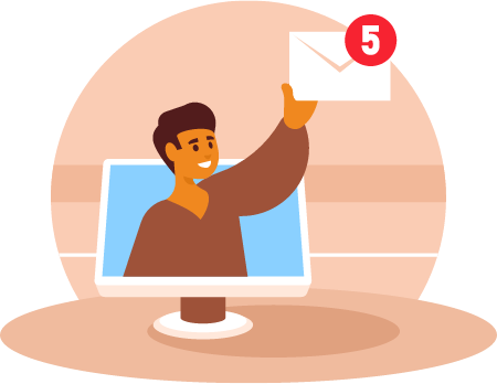 E-Mail Client with Notification Alert