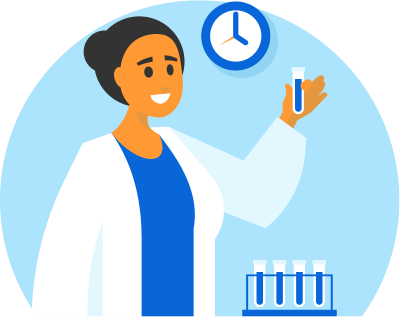 Female Chemist Conducting Laboratory Experiments