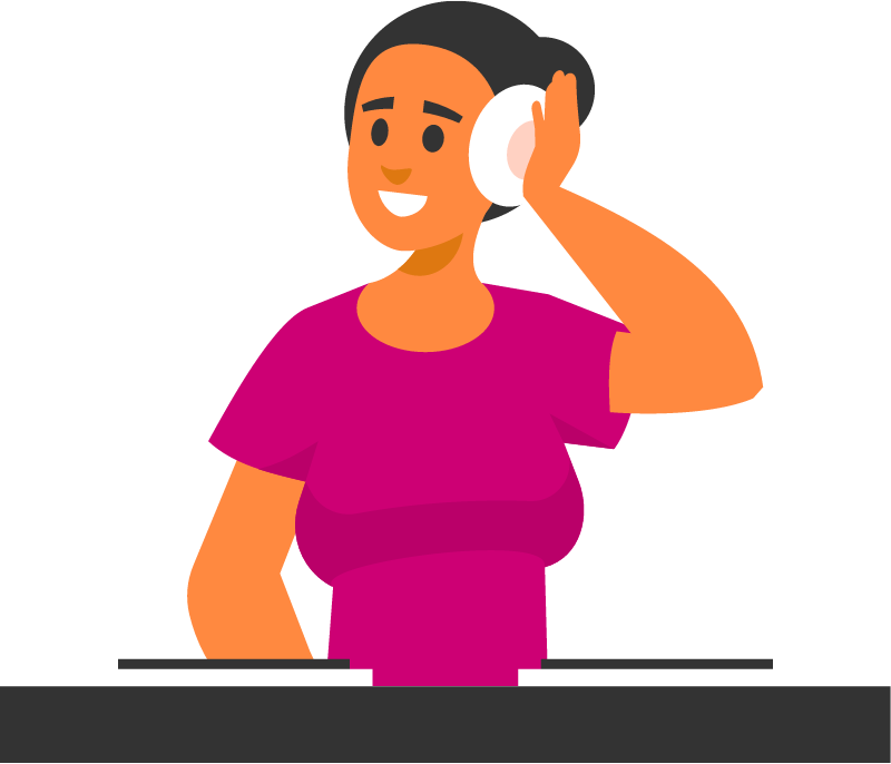 Female DJ 