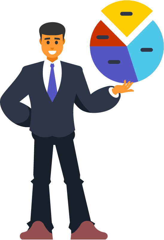 Financial Advisor Explaining Charts