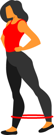 Fitness Enthusiast Exercising with Resistance Band