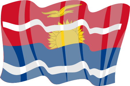 Flag of Angola Moving Gracefully in Wind