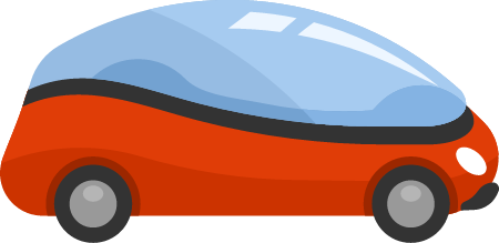 Futuristic Smart Car in Modern Design