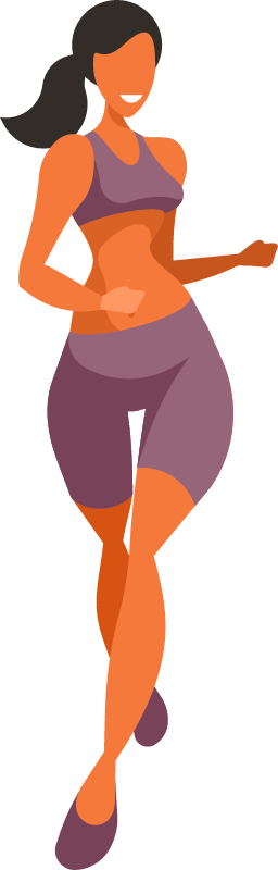 Girl Dressed in Fitness Clothing for Workout