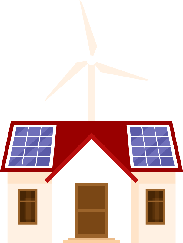 Green Power Sources Depicted with Renewable Energy