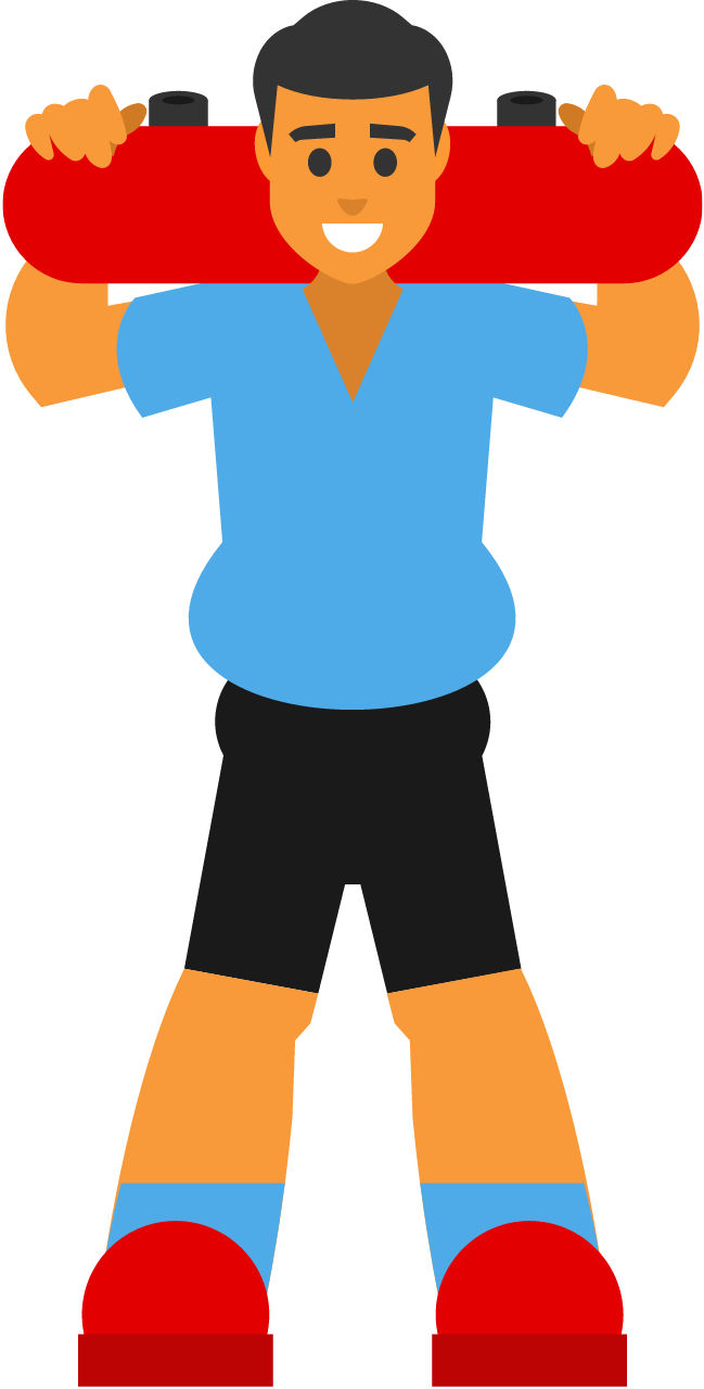Guy Holding Skateboard in Relaxed Pose
