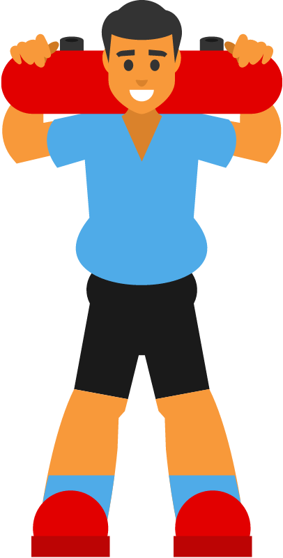 Guy Holding Skateboard in Relaxed Pose