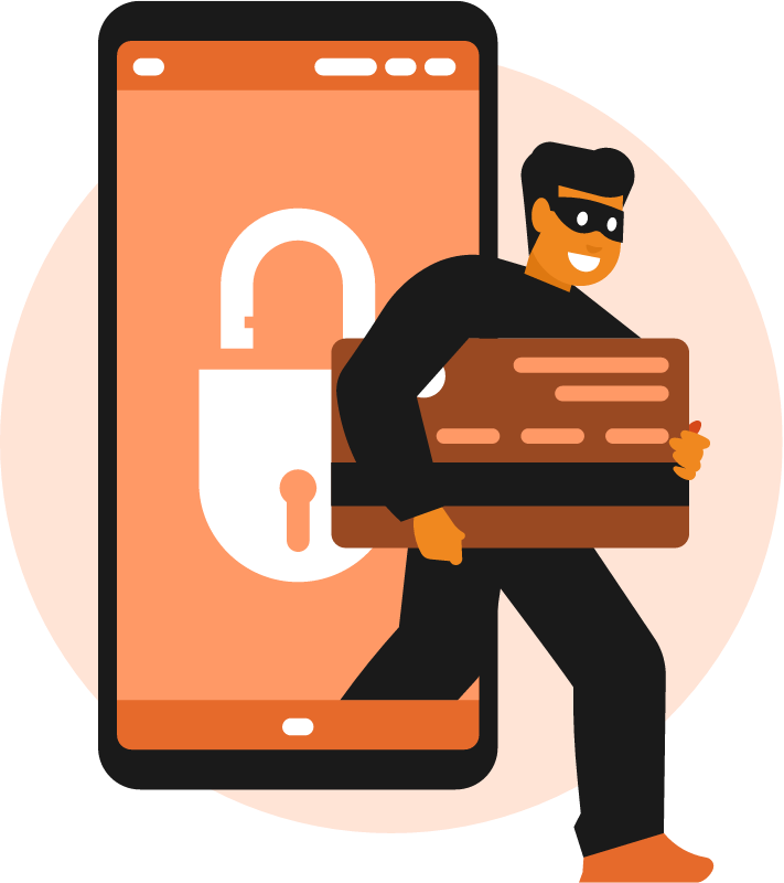 Hacker Stealing Money Through Digital Channels