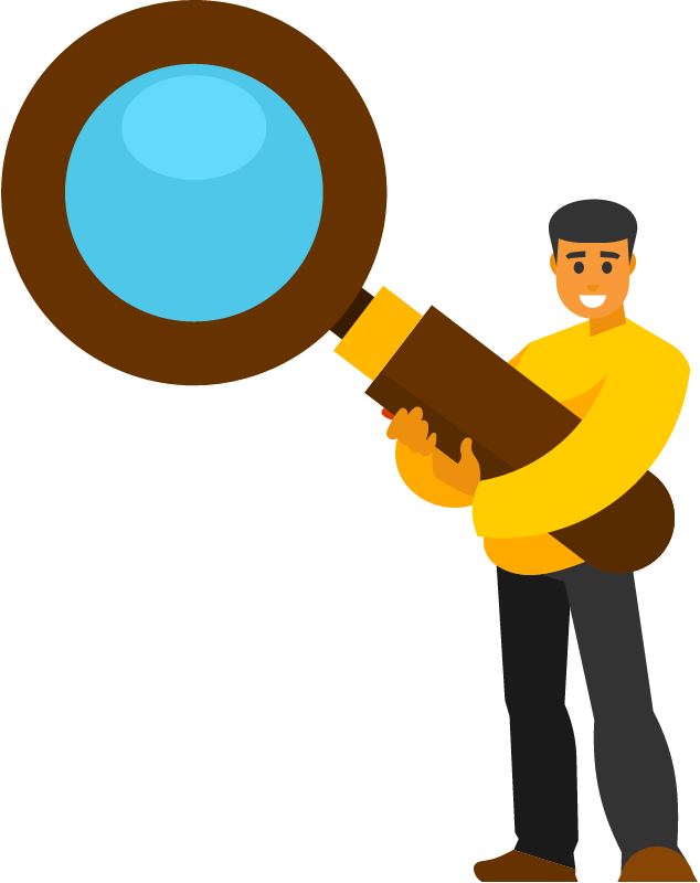 Headhunter Searching with Magnifier