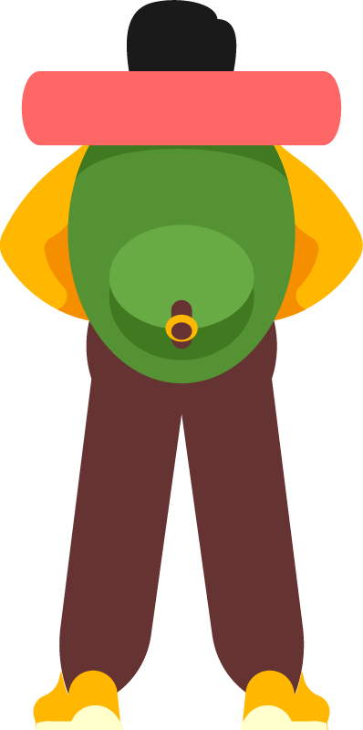 Hiker with a Backpack