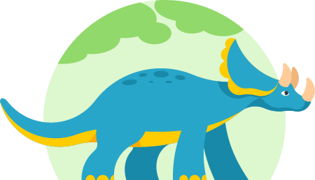 Horned Dinosaur Depicted in Detail