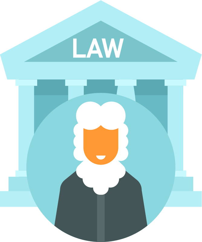 Law Graphic Concept Representation