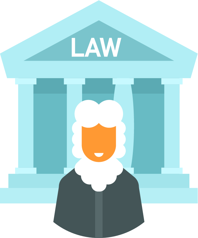 Law Graphic Concept Representation
