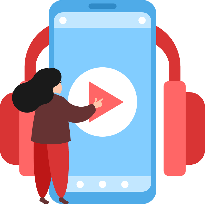 Listening to Music on Smartphone Happily