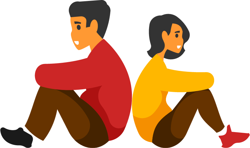 Man and Woman in an Argument