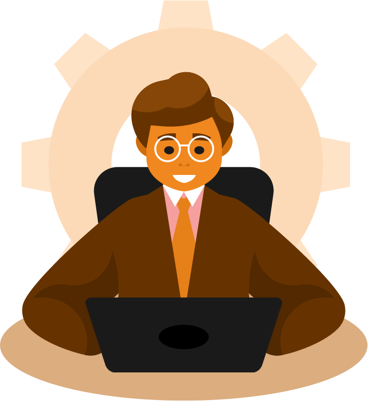Professional Software Engineer at Desk