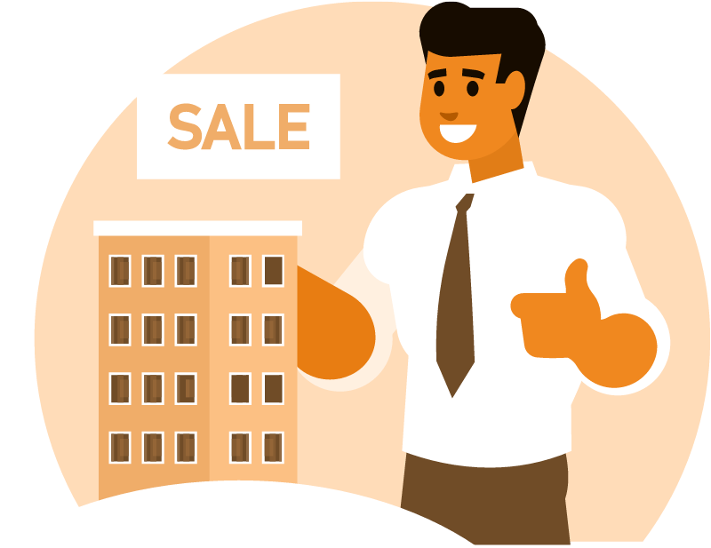 Real Estate Consultant Offering Property