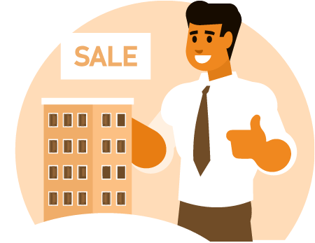 Real Estate Consultant Offering Property