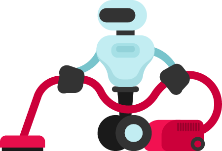 Robot Assistant for Cleaning Floors