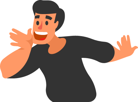 Screaming Man Expressing Anger