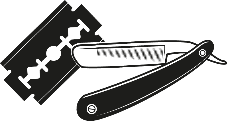 Sharp Razor for Precision Grooming