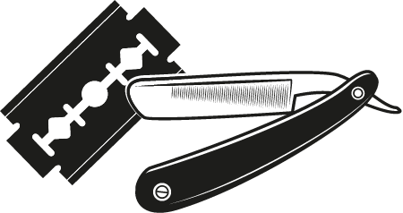 Sharp Razor for Precision Grooming