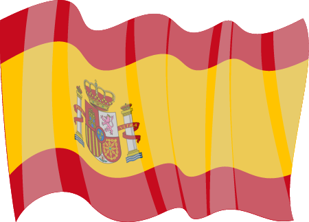 Spain’s National Flag Waving in Pride