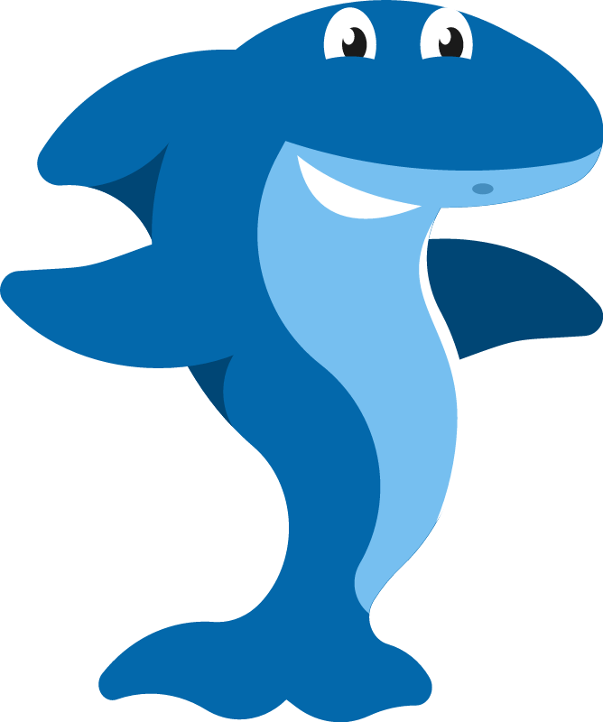 Surfing Shark Enjoying