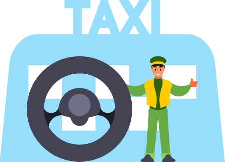 Taxi Service Offered by Driver
