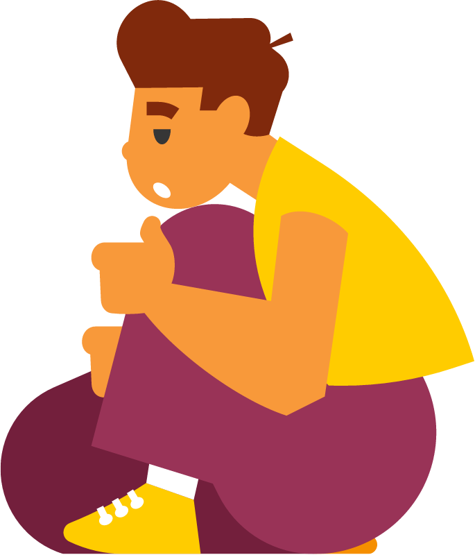 Teen Expressing Sadness