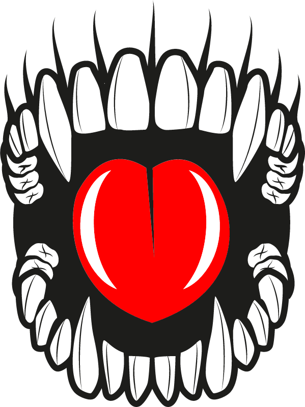 Teeth and Tongue of a Vampire