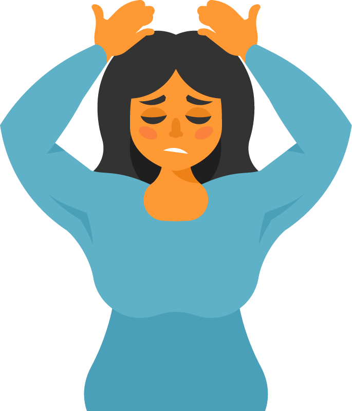 Tired Woman in Need of Rest