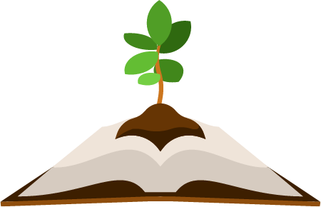 Tree Growing Symbolically on Book