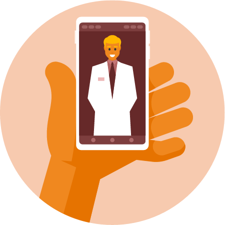 Virtual Doctor Consultation via Smartphone