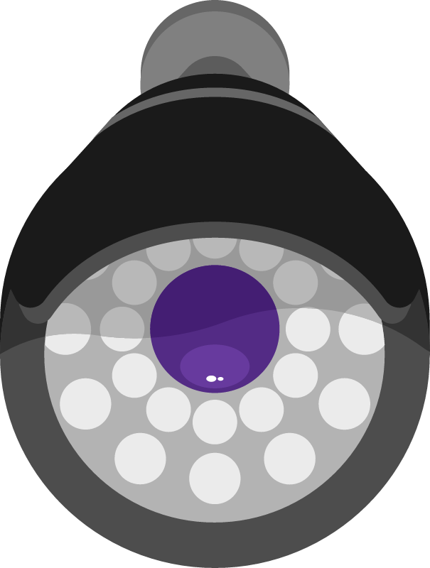 Wall-Mounted Surveillance System