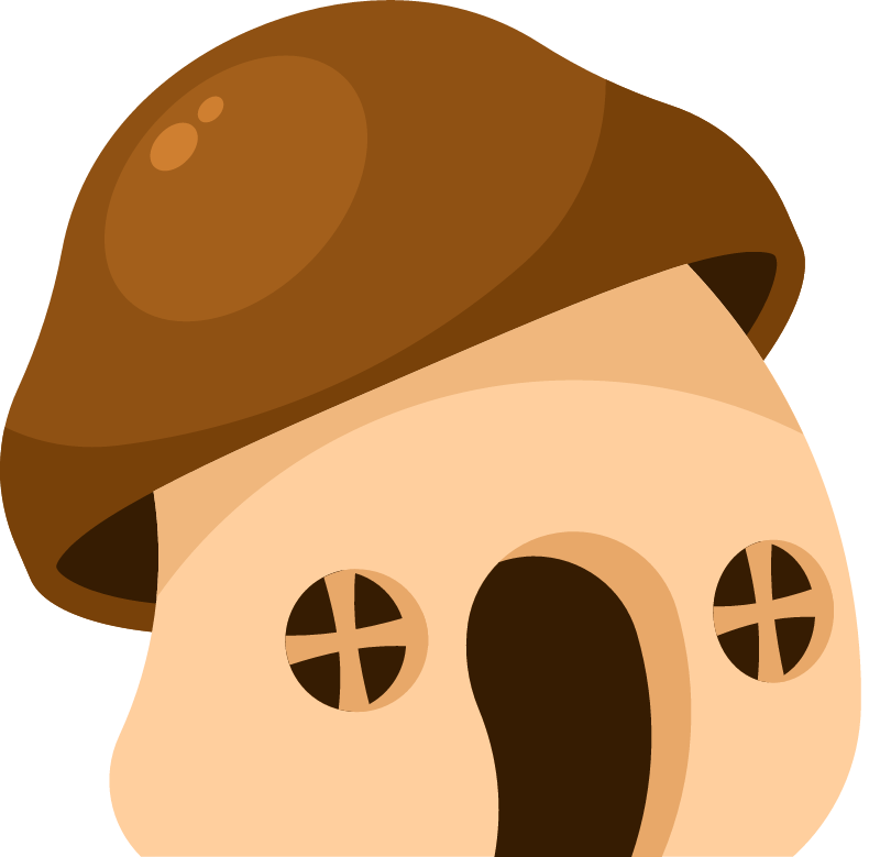 Whimsical Mushroom-Shaped Home