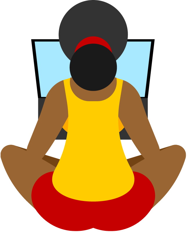 Woman Working on Laptop 