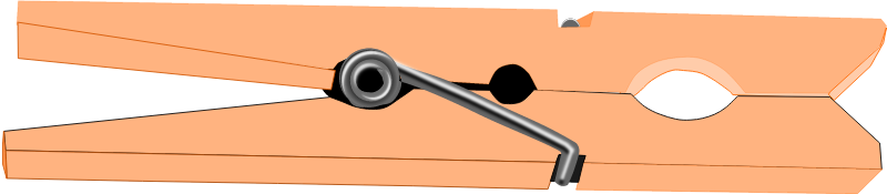 Basic Wooden Clothespin