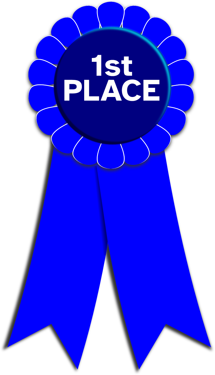 Blue Ribbon First Place