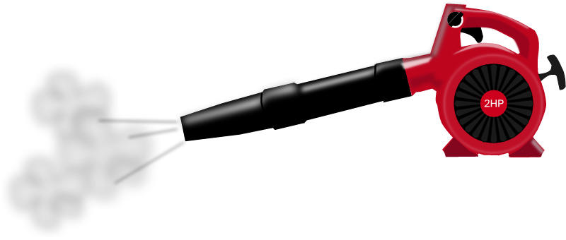 Gas-Powered Leaf Blower