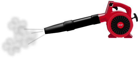 Gas-Powered Leaf Blower