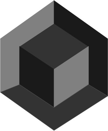 Optical Cube Illusion