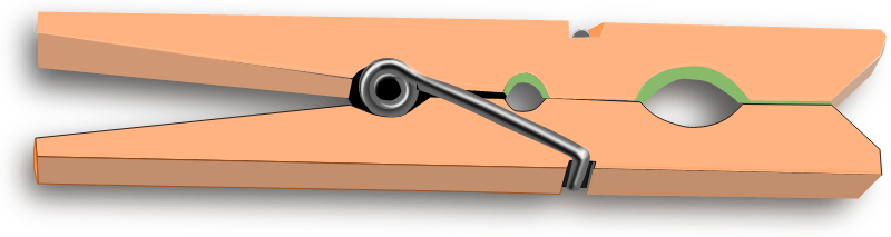 Photorealistic Clothespin