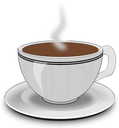 Steaming Coffee Mug