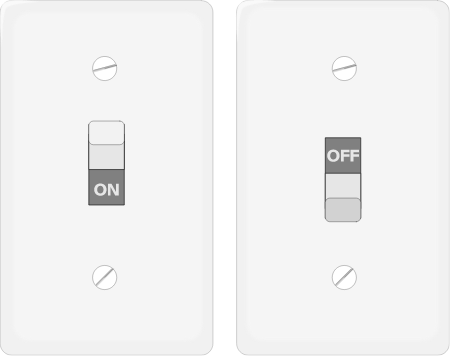Wall Switches with Labels