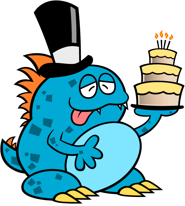 Birthday Cake Monster