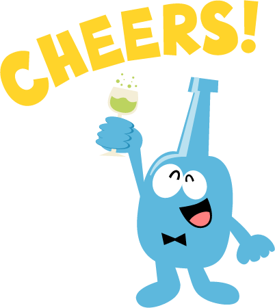 Cheers! Sparkling Juice
